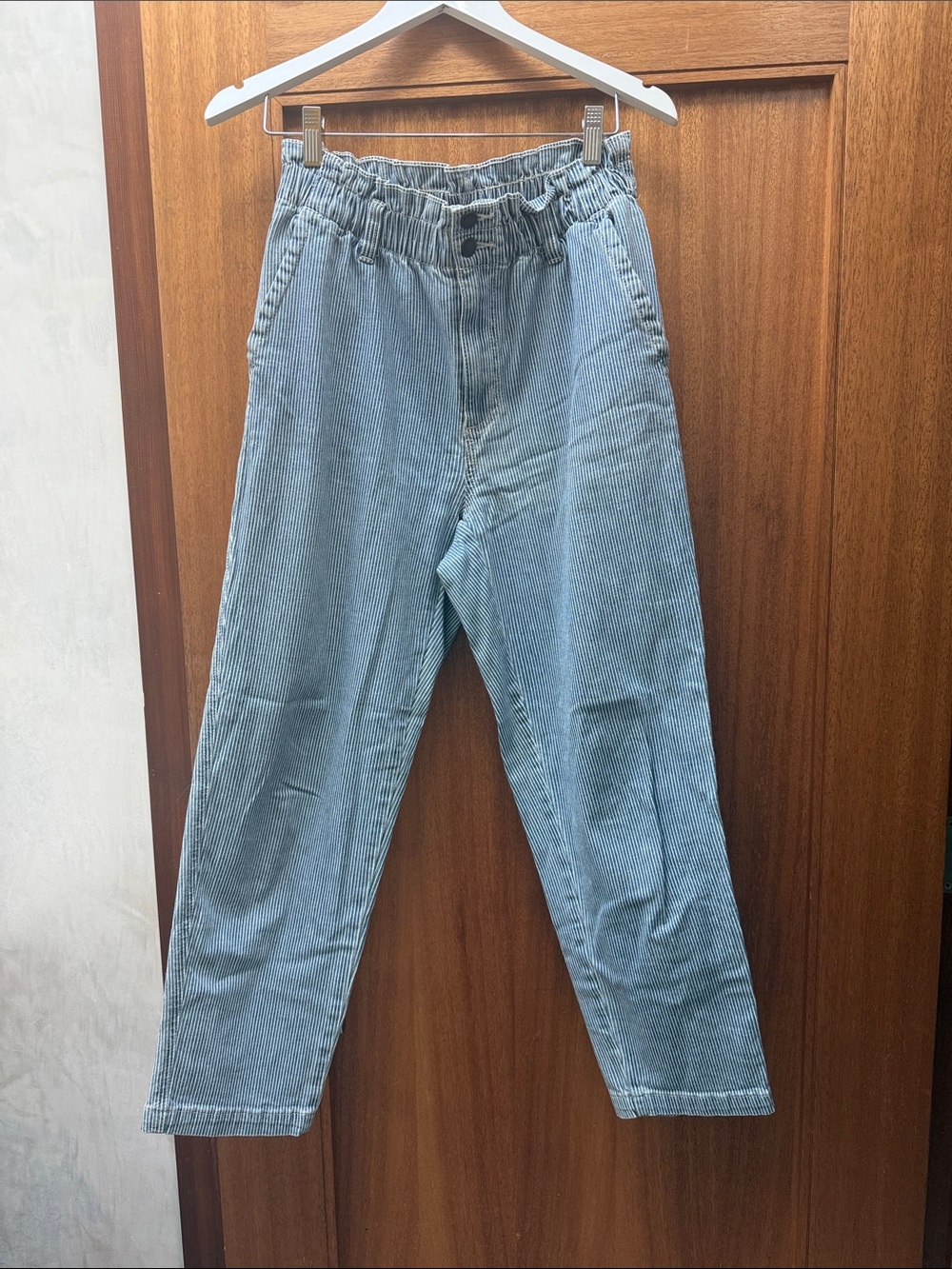 Universal Thread Light Blue Corduroy Boyfriend Jeans